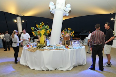 Windows Catering Company handled food for the crab fest.