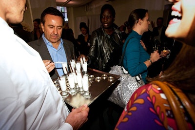 Chefs including Daniel Boulud (pictured), Paul Liebrandt, and David Chang turned out to celebrate their inclusion in the guide.