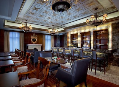 The Regal Lounge is one of two hotel restaurants.