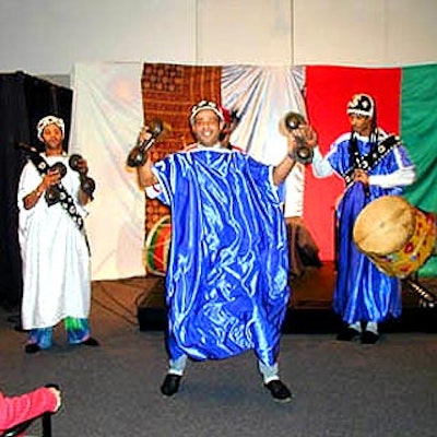 Karin Bacon Events used several multicultural entertainment acts at the event.