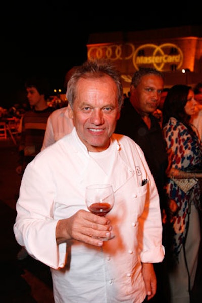 Wolfgang Puck's reputation helped the festival attract more chefs and wineries than ever.