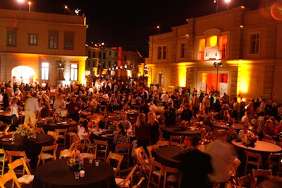 The American Food & Wine Festival took over a portion of the Universal backlot.