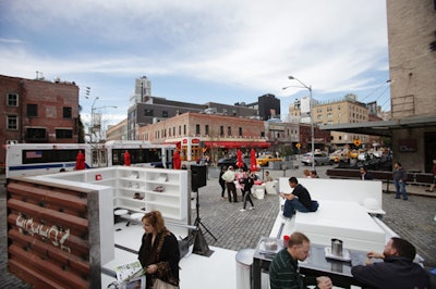 Illycaffé brought back its Push Button House for a series of 'Coffee Talks' on Saturday and Sunday. Eater.com founder Ben Leventhal was on hand to quiz chefs including Daniel Boulud, Alain Ducasse, and Jean-Georges Vongerichten.