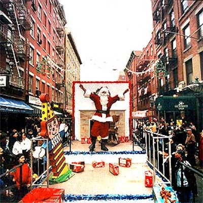 Santa graced the festival with his own float. (Photo by Battman Studios)