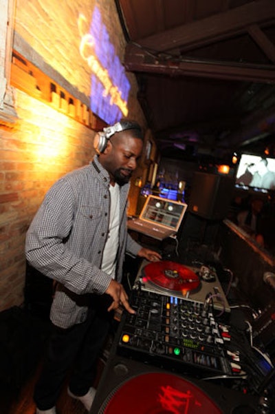 Miami-based DJ Irie spun songs from No Doubt, the Doors, and Deee-Lite.