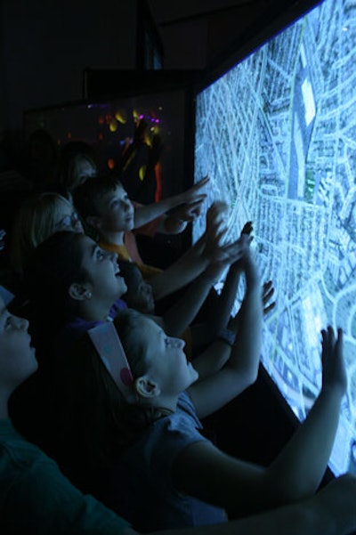 The winner for interactive design this year, Perceptive Pixel's Multi-Touch Wall