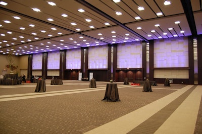 The 43,900-square-foot ballroom seats as many as 3,000.