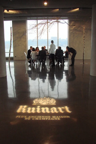 Ruinart's 10-person private dinner