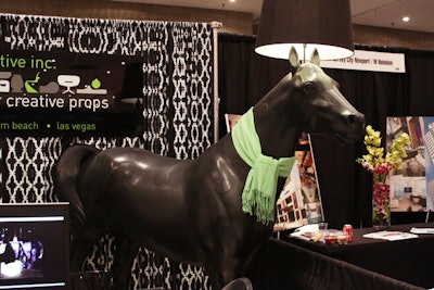 Taylor Creative's statement-making horse lamp