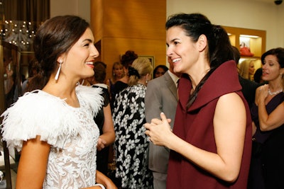 Camilla Belle and Angie Harmon were among the guests at the after-party, which included a silent auction.