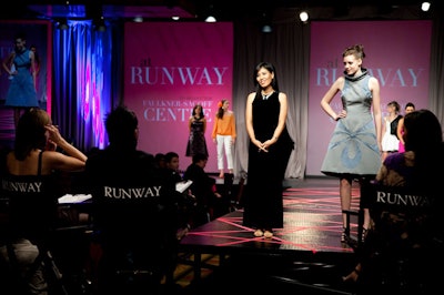 Following the runway shows, judges critiqued the designers' work.