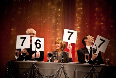Celebrity judges included comedian Colin Mochrie, actor Deb McGrath, and dancer and choreographer Marc Kimelman.