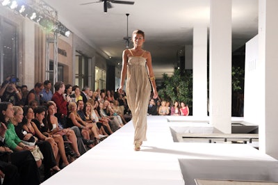 Bal Harbour Shops brands like Calypso, Elie Tahari, and Max Mara participated in the fashion show on October 13.