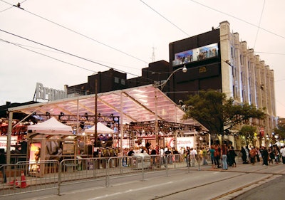 At CTV, Socket used the network's vacant third-floor office for a party during the 2008 Toronto International Film Festival.