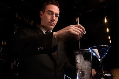 Brown runs Better Drinking in addition to tending bar several nights a week at The Gibson.