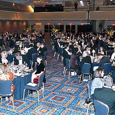 The Marriott Marquis hosted the dinner. (Photo by Ron Glassman)