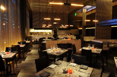 Jean-Georges Vongerichten's restaurant Market includes a private dining room.