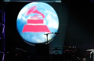 An illuminated logo decked the stage, where 11 acts performed.