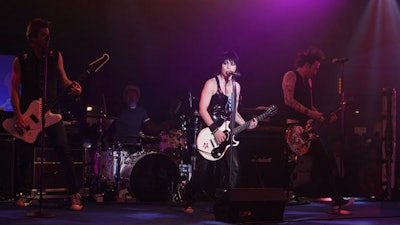 Before the boxing matches began, Joan Jett and the Blackhearts performed hits like 'Bad Reputation ' and 'I Love Rock 'N ' Roll. '