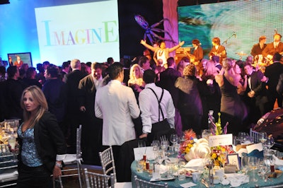The sold-out event attracted 800 people, most of whom stayed for the event's after-party.