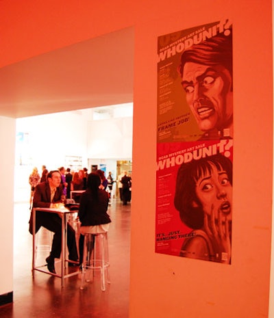 Pulp fiction novels inspired the event's promotional materials, created by Soapbox Design Communications in conjunction with Matt Webb, OCAD's graphic designer.