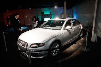 Although Scott Keogh, chief marketing officer for Audi of America, didn 't have his own booth, the presence of a vehicle helped demonstrate how product and brand architecture go hand-in-hand.