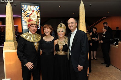Gala co-chair Earl Rotman posed for photos with Susan Cohen, Ariella Rohringer, and A.G.O. director and C.E.O. Matthew Teitelbaum.