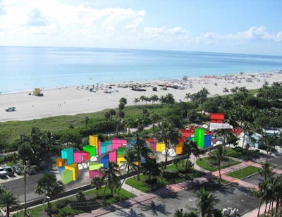 Los Angeles artist Pae White is designing Art Basel's 40,000-square-foot Oceanfront exhibit area, which will house various art talks, performances, and video and film showcases.