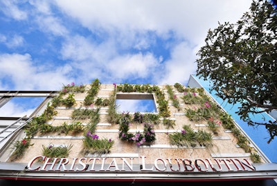 Christian Louboutin's new Miami store opened Monday in the design district, steps from the Moore Building.