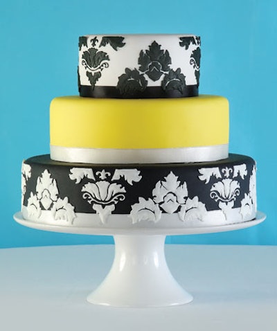 A layer cake by Occasions Caterers