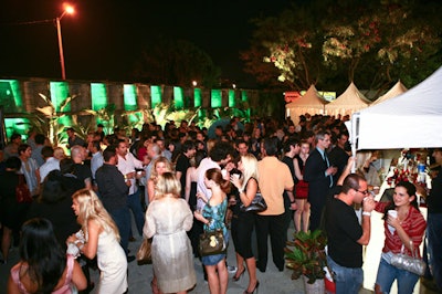 GenArt hosted its annual opening night party for its Vanguard New Contemporary Art Fair on Thursday at the Aqua Art Miami space in the Wynwood arts district. More than 1,500 people attended the event.
