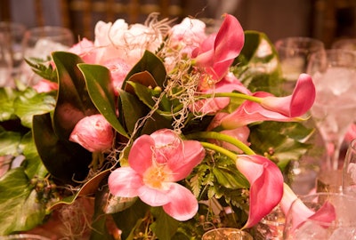 Meyer sourced the many flowers used in the decor from her studio on East 11th Street.