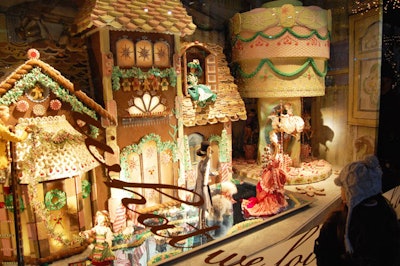 Lord & Taylor constructed Victorian gingerbread villages for the windows of its Fifth Avenue flagship.