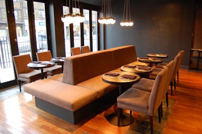 Canadian-made furnishings fill the spot, located in Rosedale at 1055 Yonge St.