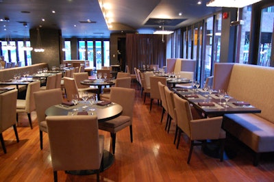 The main dining room, which seats 80, can be booked for private events.