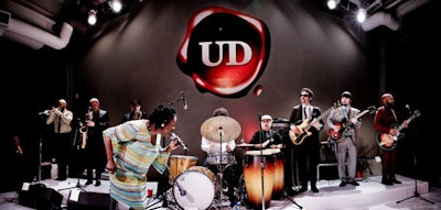 Sharon Jones and the Dap-Kings played from their catalog of original soul and funk songs.