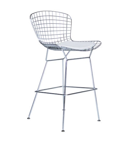 Bertoia-style bar stool, starts at $95, available in New York from Bridge Furniture & Props