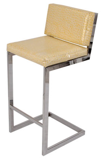 Caiman bar stool, $120, available in California from FormDecor