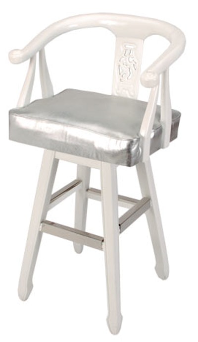 Horseshoe bar stool, $208, available in California from FormDecor