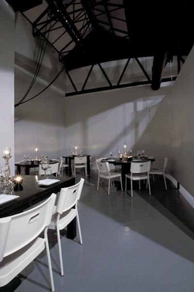 Owners say that they kept the space free of artwork and decoration because they wanted all of its color to come from chef Yanitzin Sanchez's cuisine.