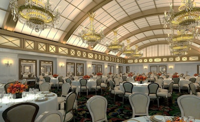 The JW Marriott will house a 5,900-square-foot junior ballroom.