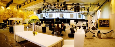 Sprint hosted an event in a Venetian ballroom to fete the Overdrive 3G/4G mobile hotspot.