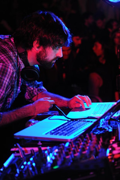 Animal Collective finished the night with an hour-long appearance at the DJ booth.