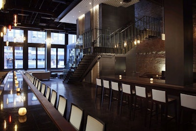 The 14,000-square-foot restaurant overtook a former mill building in December.