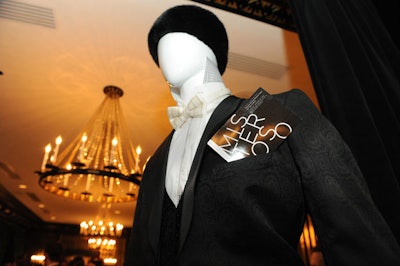 Mannequins modeled costumes from the Lyric Opera's archives.