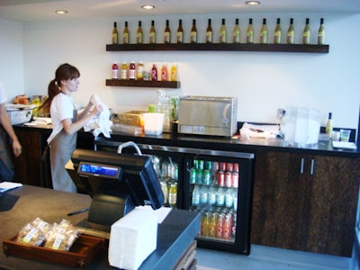Guests order at the counter for a quick, unfussy lunch.