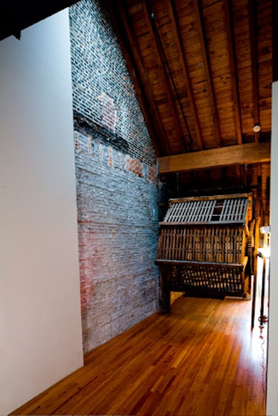 A small room at the front of the Schermerhorn Galleries is suitable for receptions.
