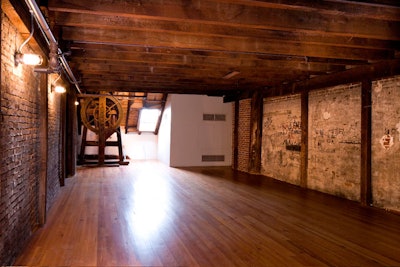 Accessible by an elevator, the fifth-floor spaces measure 1,000 square feet each.