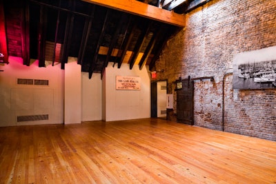 Equipped with some lighting and sound equipment, the galleries can be used for small dinners and meetings or combined for larger receptions.