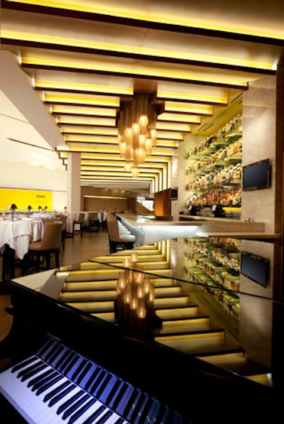 Mastro's offers piano entertainment nightly.